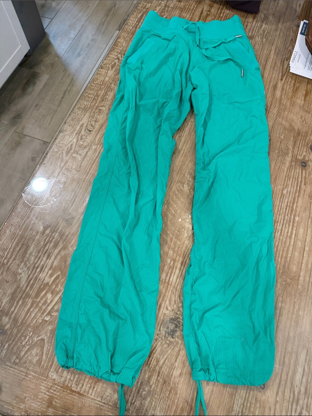 lululemon athletica Women's Teal Track Joggers